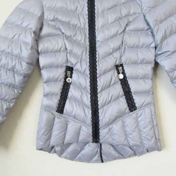 ⭐️BETSEY JOHNSON Lightweight Quilted Puffer Jacket Down Jacket SIZE- XS - Picture 12 of 15